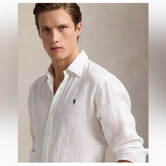 Ralph Lauren Pure Ljnen Button Shirt XXL NWOT